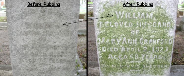 headstone photo